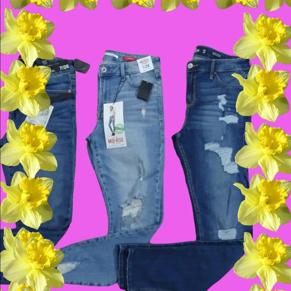 Cute high quality jeans celebrity pink on sale  delivery evailable Tex me
